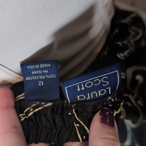 Laura Scott Floral Slip Skirt - Picture 4 of 5